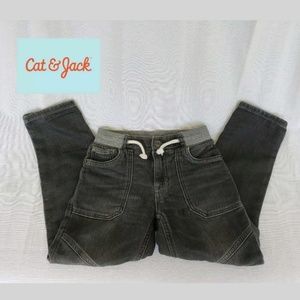Cat & Jack Boys Black Skinny Jeans